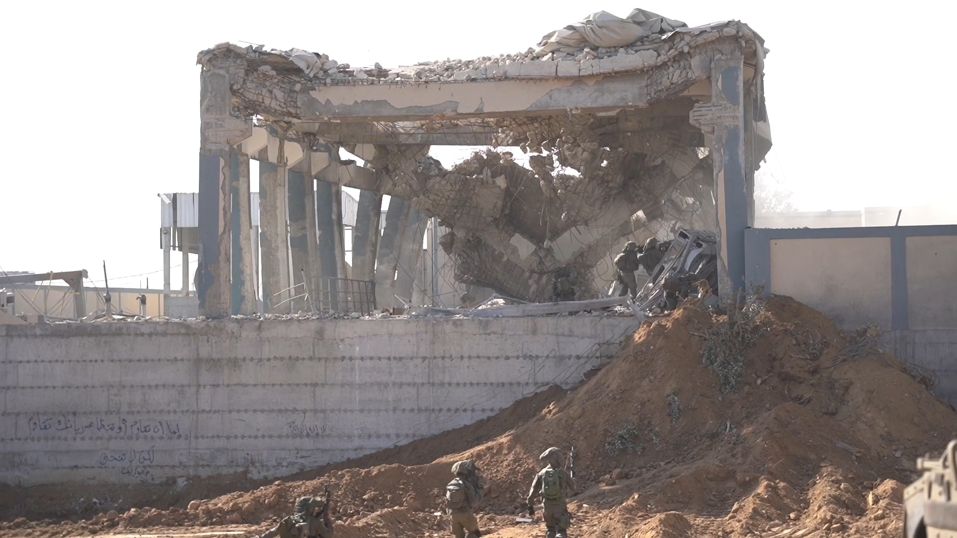 תיעוד מפעילות היחידה הרב מימדית בצפון רצועת עזה