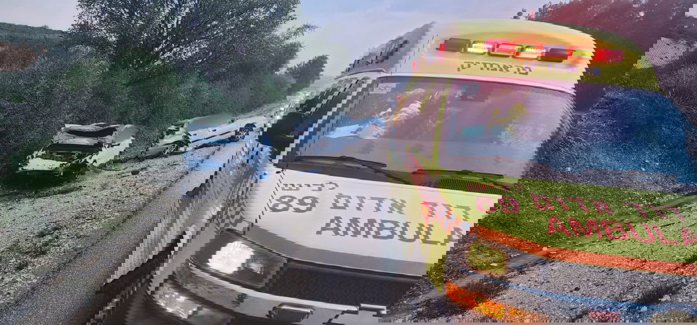 התאונה בכביש 34 סמוך לצומת ארז