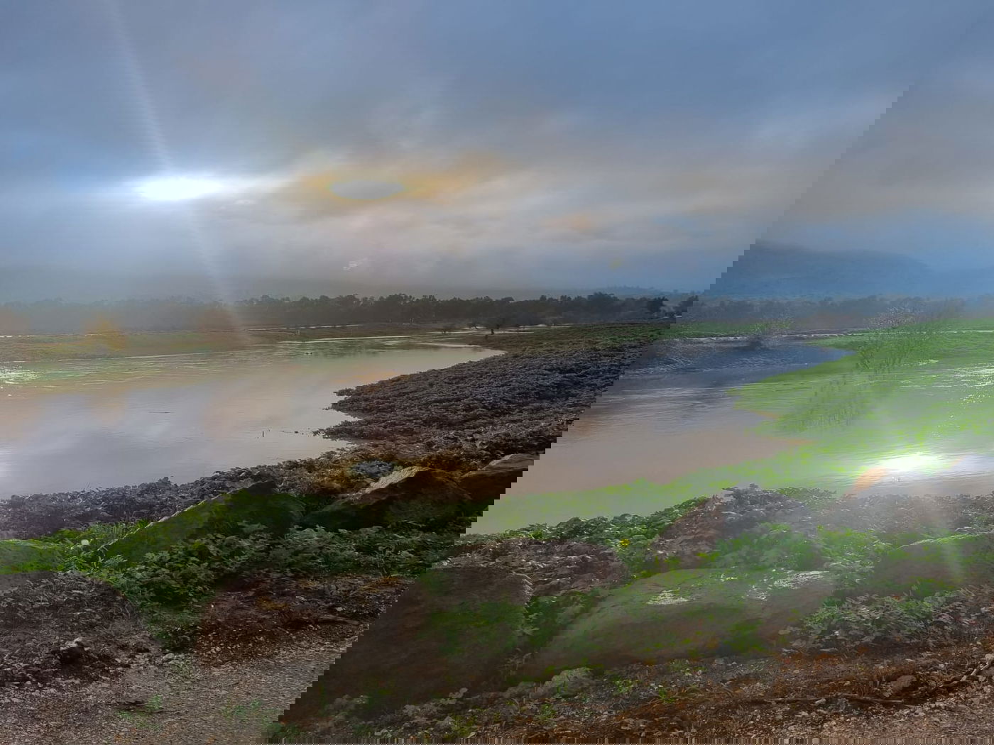 הירדן ליד גשר החמישה