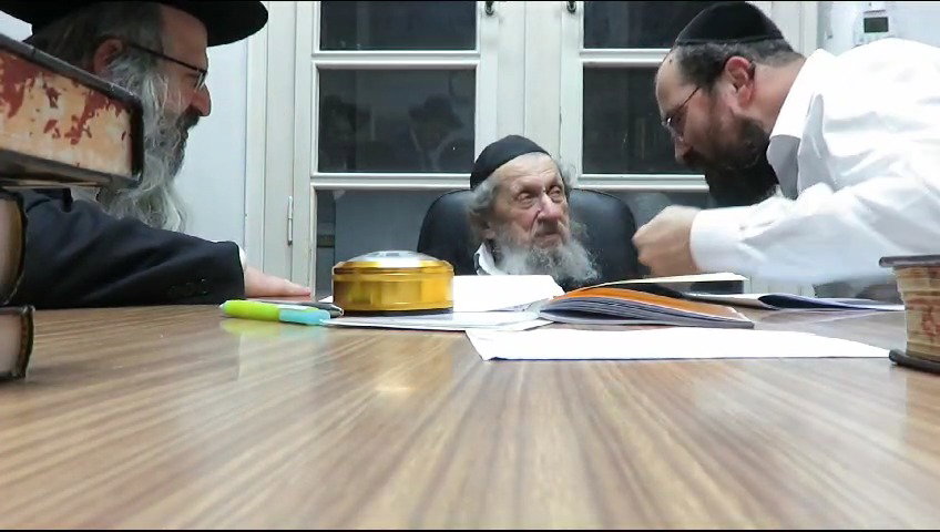 המתנדבים מתברכים מהגר"ד לנדו