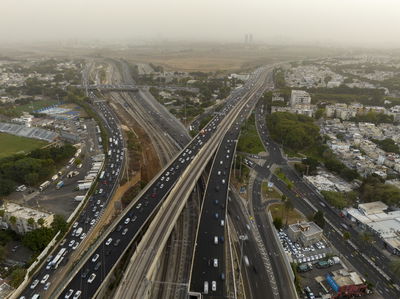 עומס בנתיבי איילון