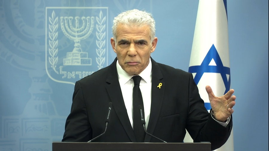 הנאום היום של לפיד