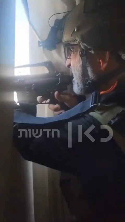 הרב אברהם זרביב מחסל מחבל בעזה