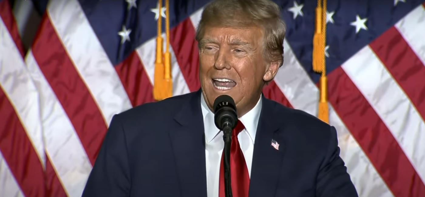 הנשיא לשעבר דונלד טראמפ