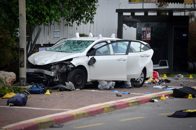 זירת הפיגוע, אתמול