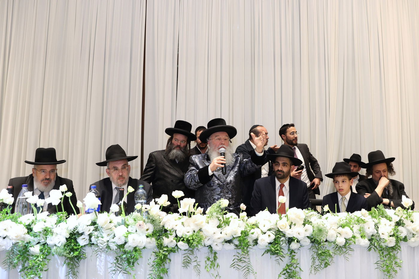 שמחת הבר מצווה לבנו של השר מלכיאלי