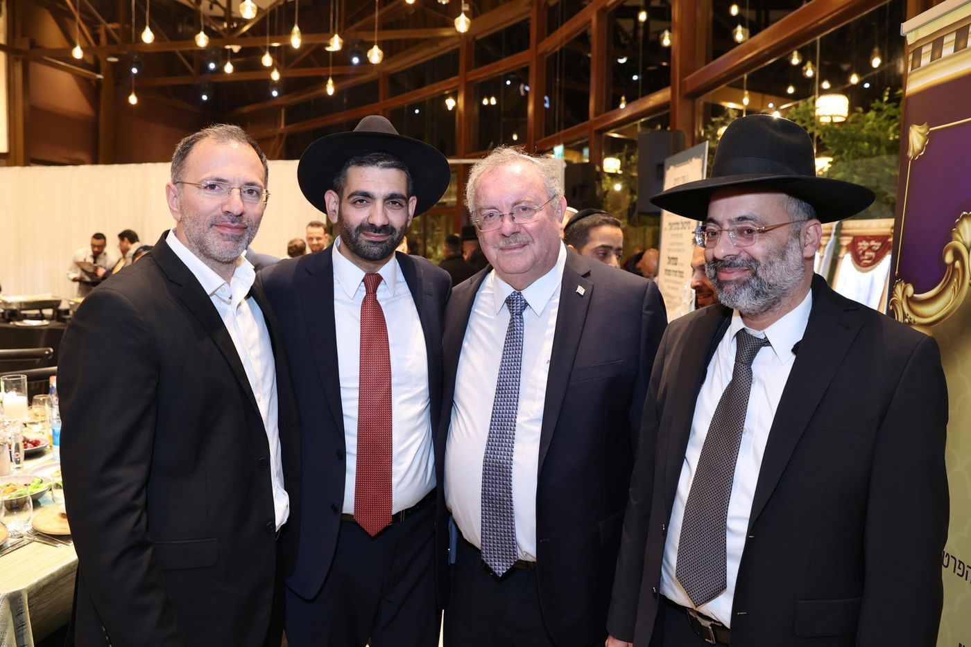 שמחת הבר מצווה לבנו של השר מלכיאלי