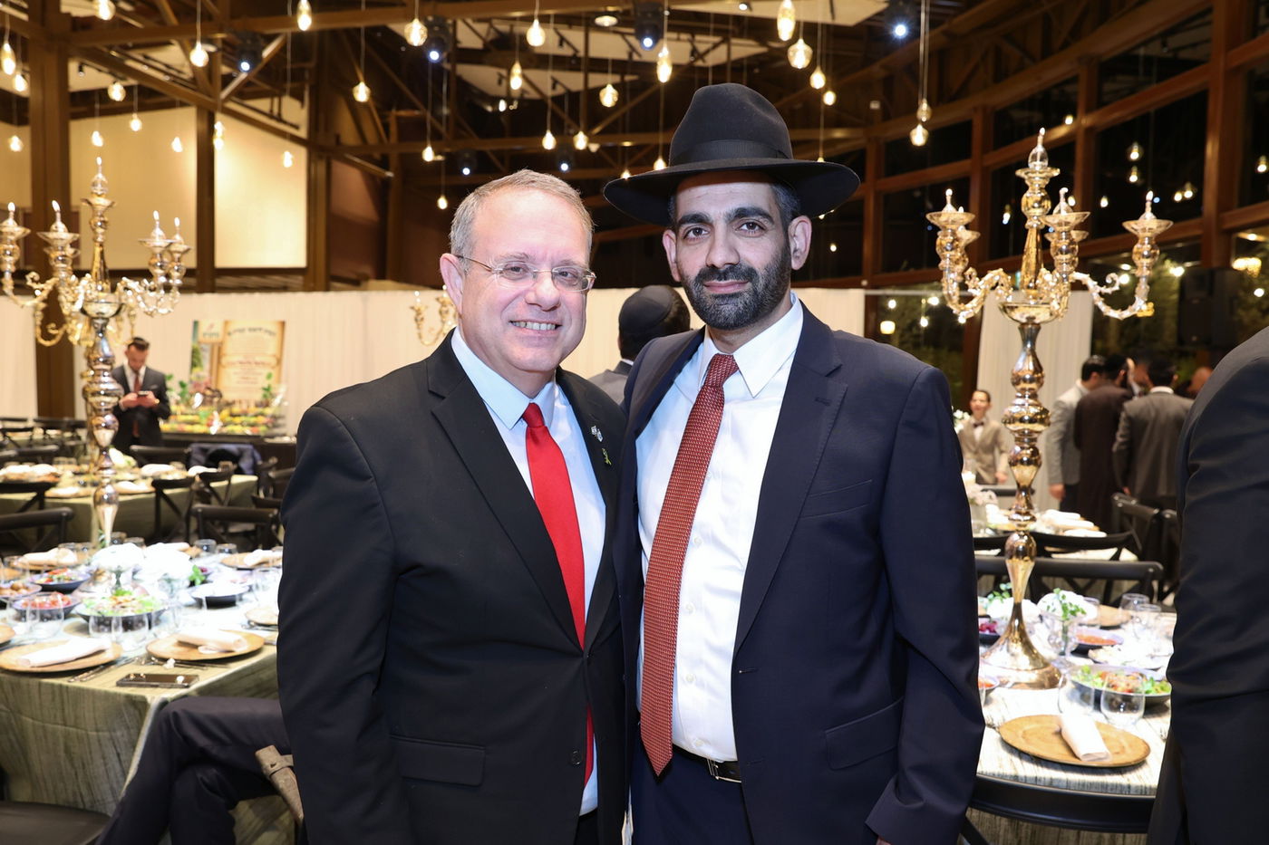 שמחת הבר מצווה לבנו של השר מלכיאלי