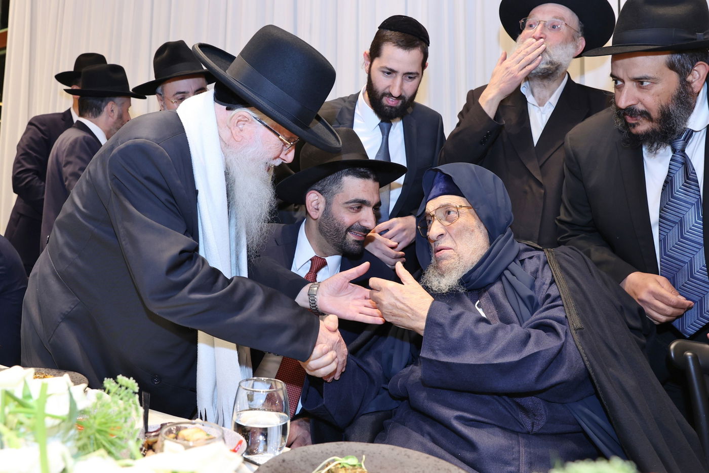 שמחת הבר מצווה לבנו של השר מלכיאלי