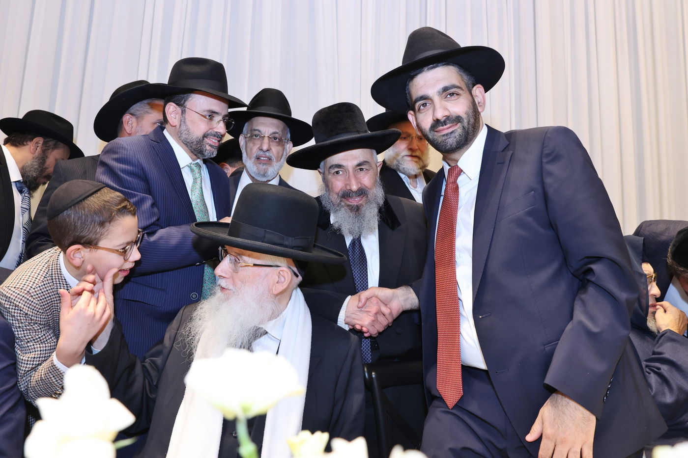 שמחת הבר מצווה לבנו של השר מלכיאלי