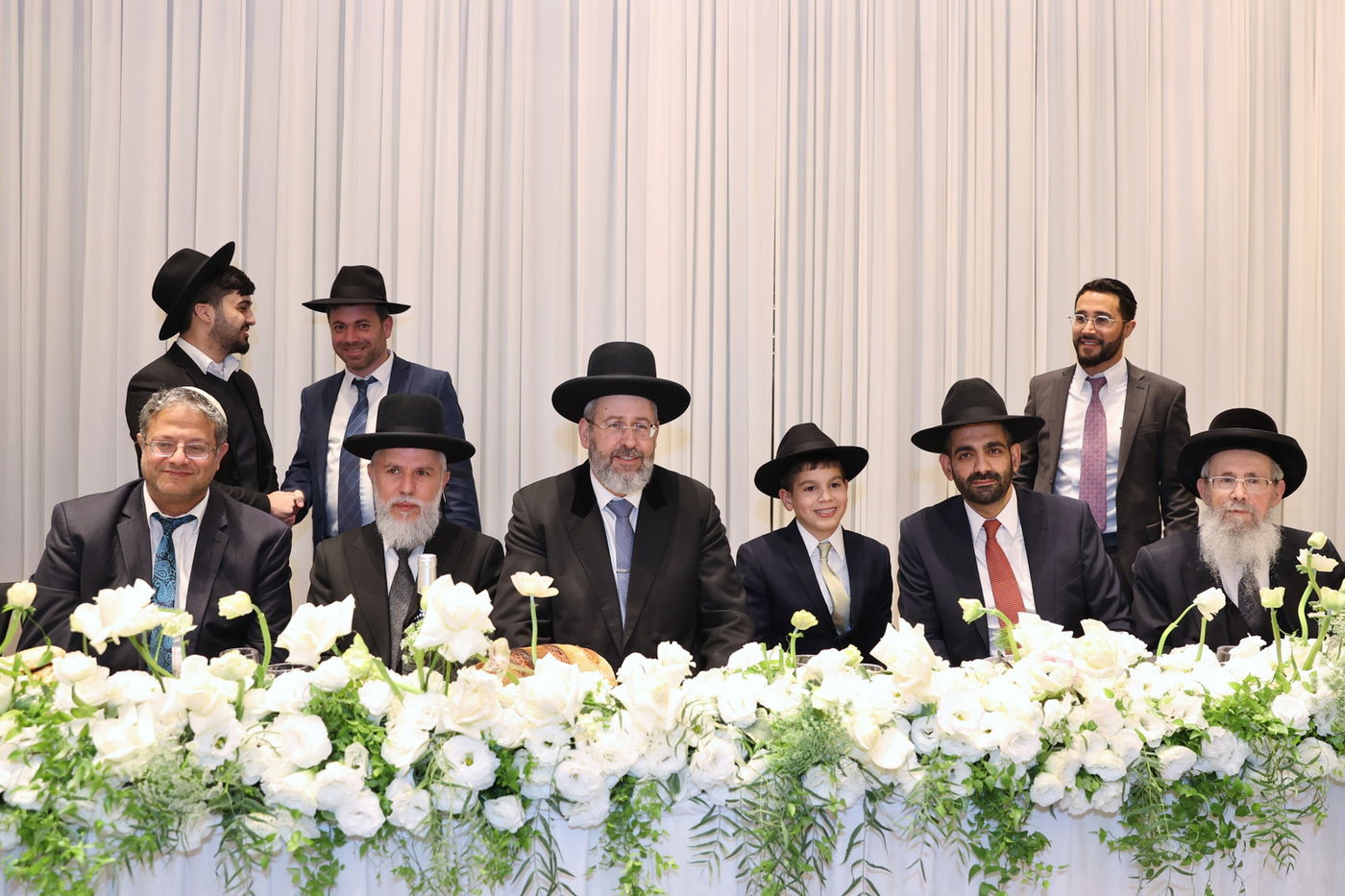 שמחת הבר מצווה לבנו של השר מלכיאלי