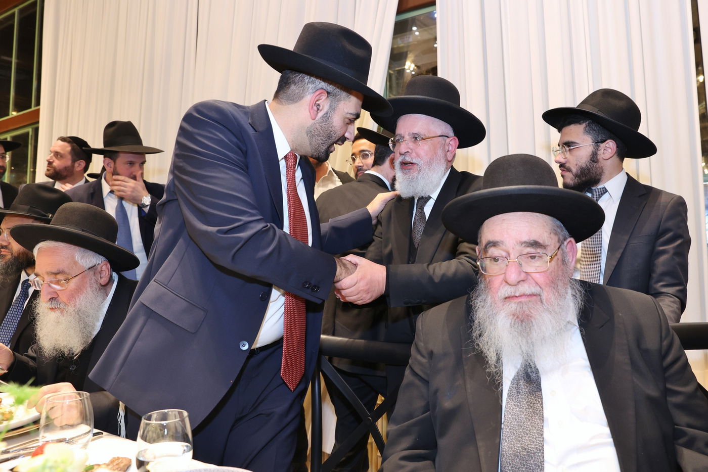 שמחת הבר מצווה לבנו של השר מלכיאלי