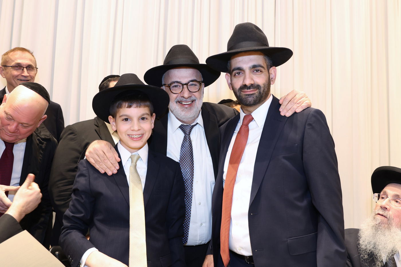 שמחת הבר מצווה לבנו של השר מלכיאלי