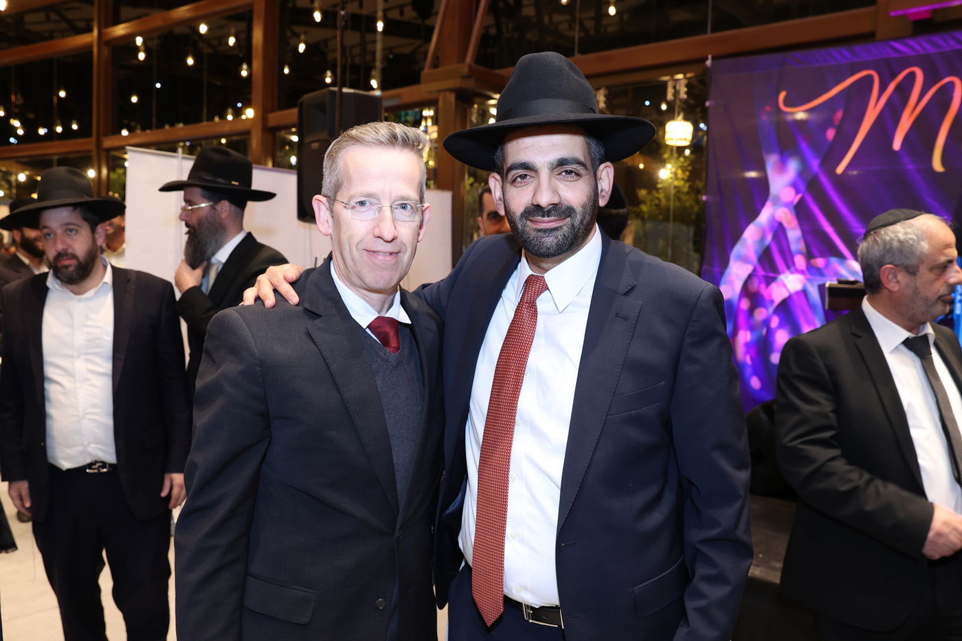 שמחת הבר מצווה לבנו של השר מלכיאלי