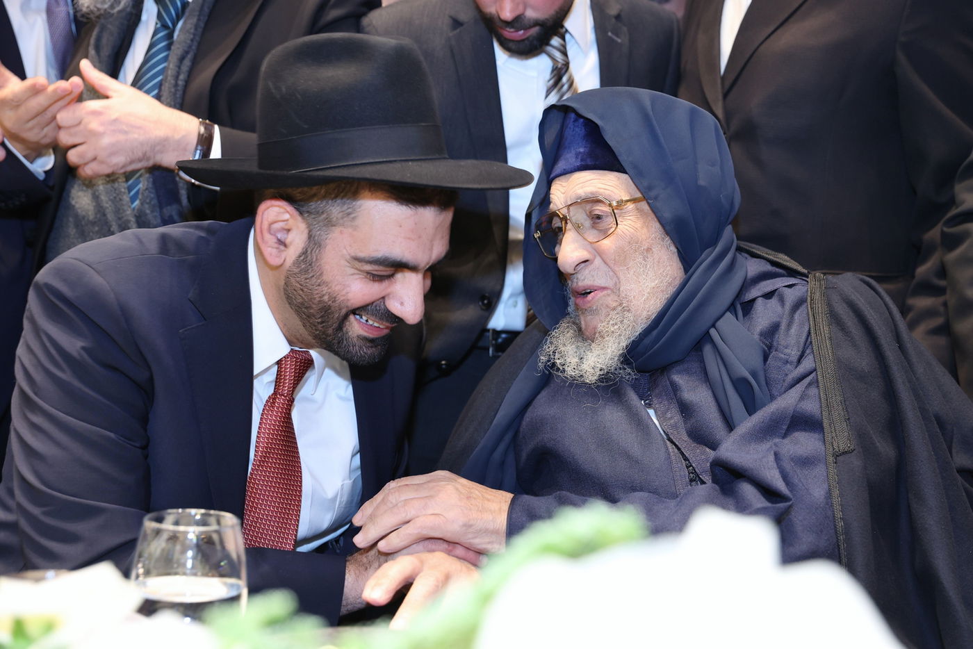 שמחת הבר מצווה לבנו של השר מלכיאלי