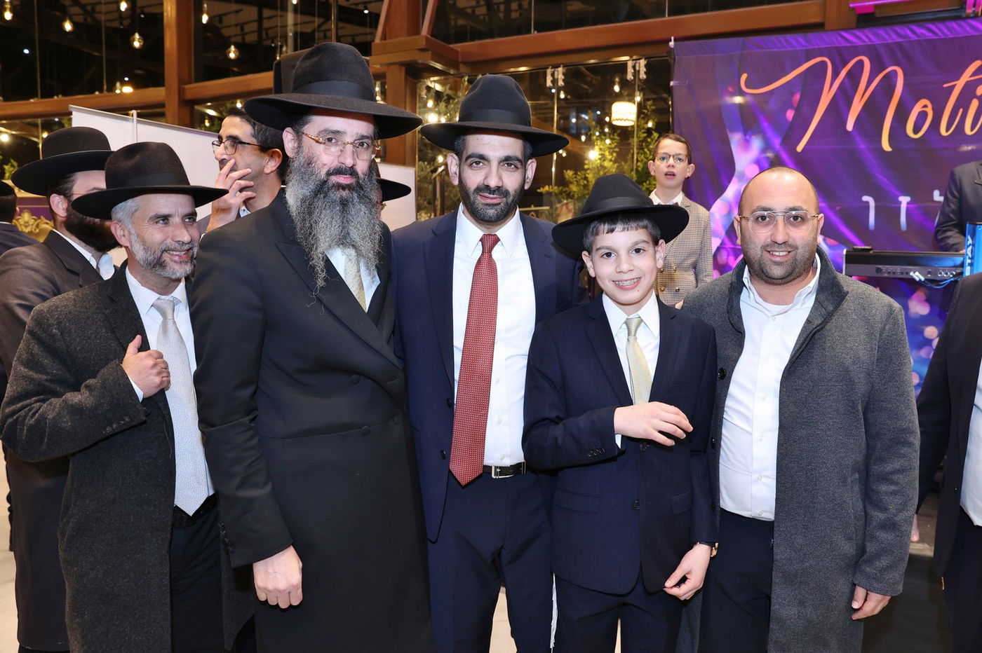 שמחת הבר מצווה לבנו של השר מלכיאלי