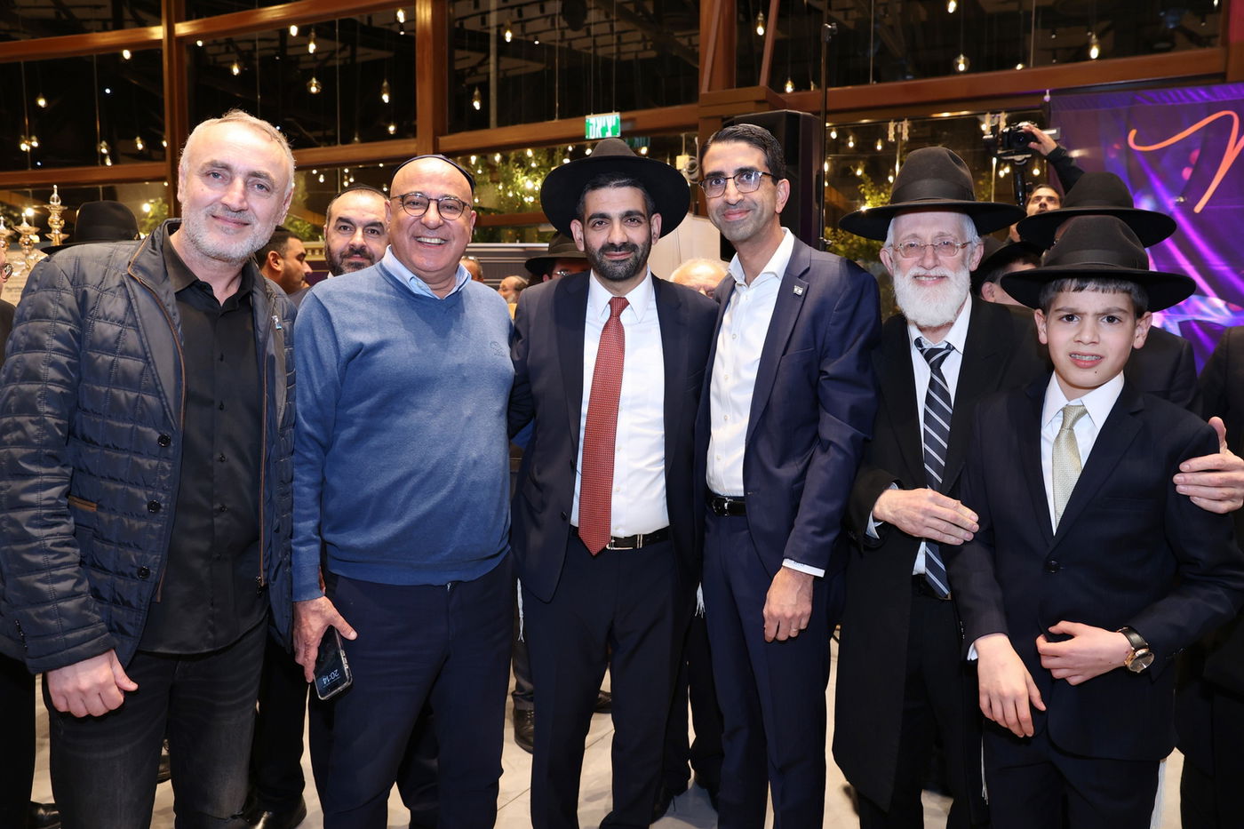 שמחת הבר מצווה לבנו של השר מלכיאלי