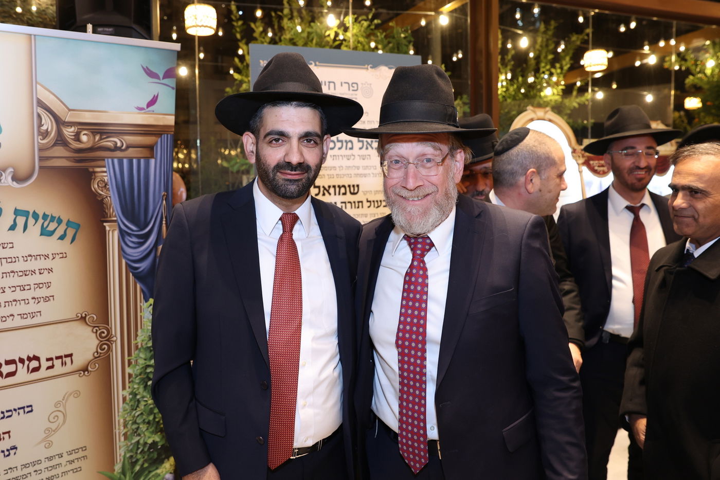 שמחת הבר מצווה לבנו של השר מלכיאלי