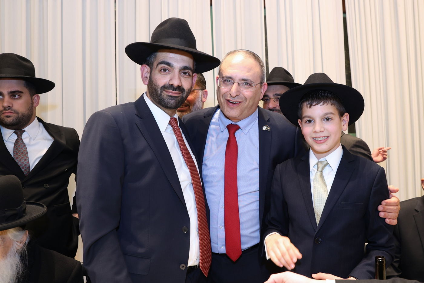 שמחת הבר מצווה לבנו של השר מלכיאלי