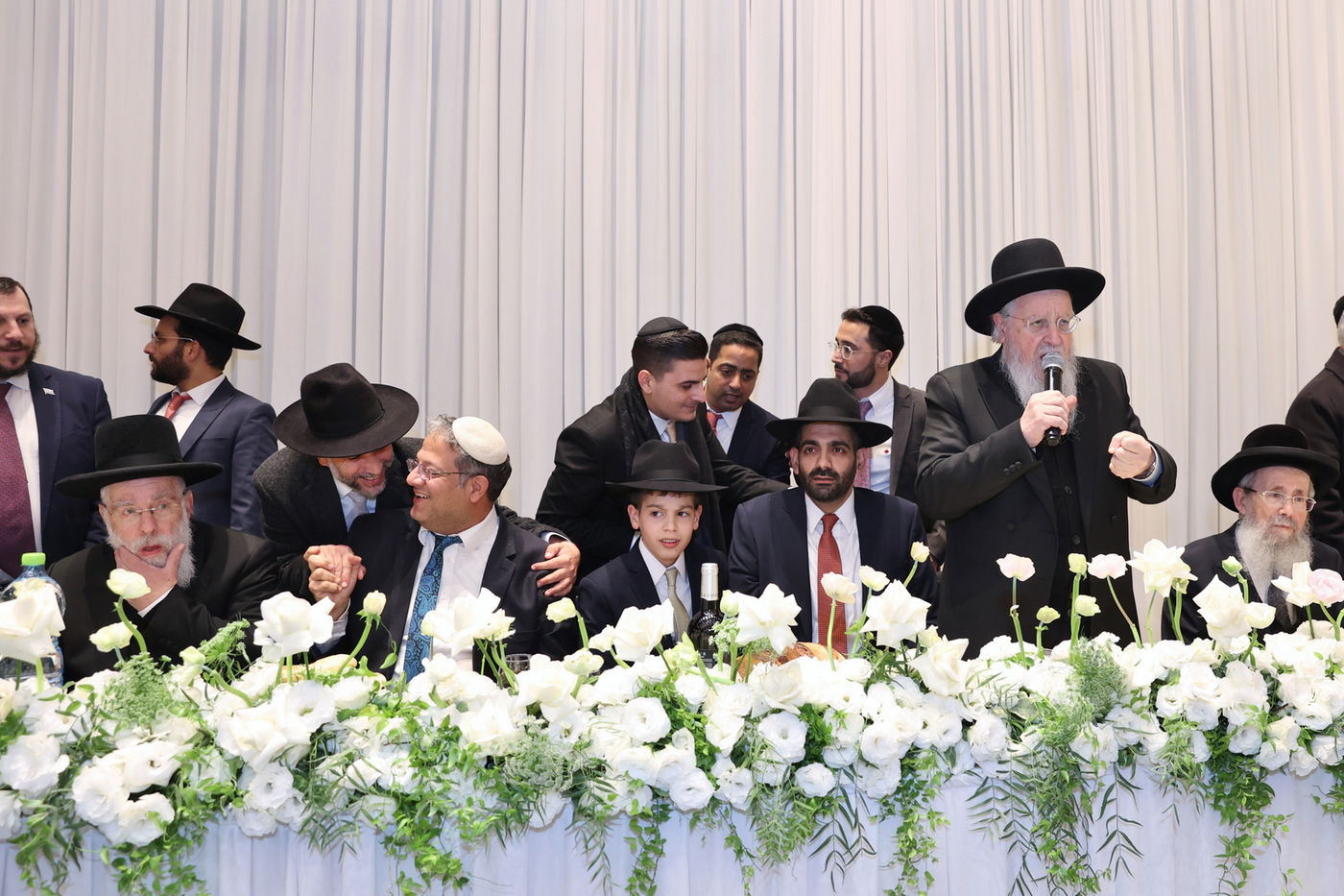 שמחת הבר מצווה לבנו של השר מלכיאלי