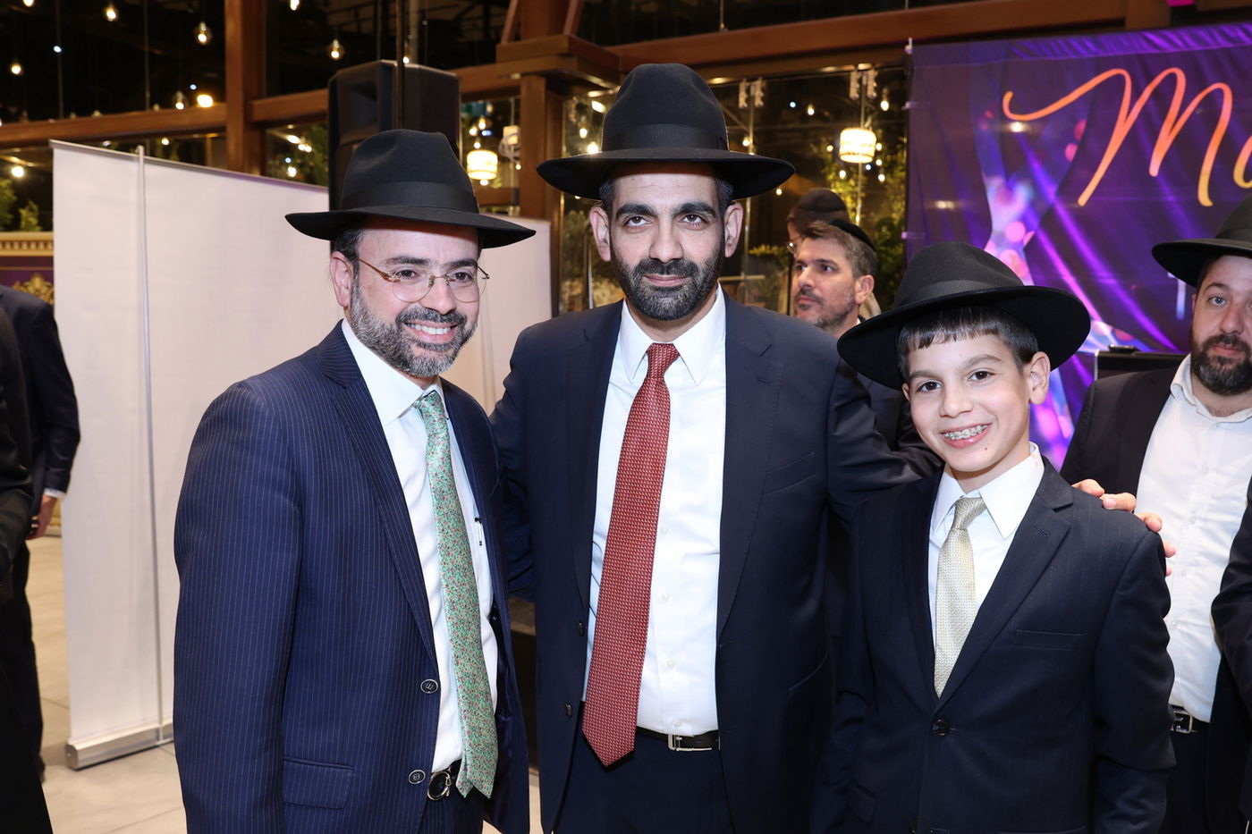 שמחת הבר מצווה לבנו של השר מלכיאלי