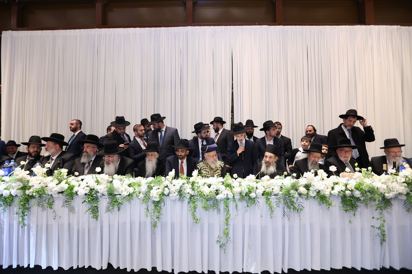 שמחת הבר מצווה לבנו של השר מלכיאלי