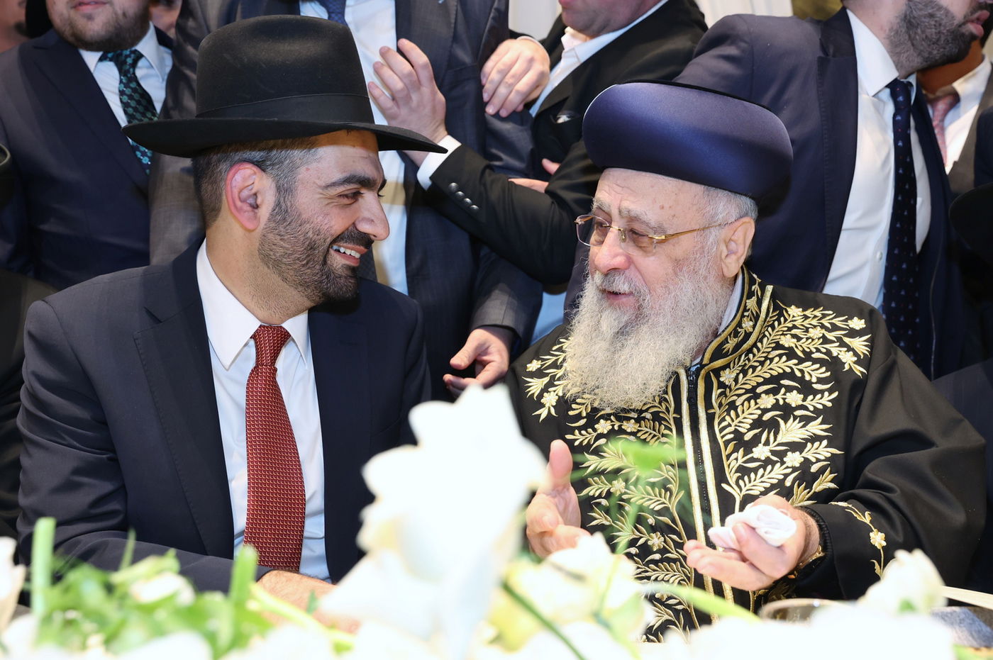 שמחת הבר מצווה לבנו של השר מלכיאלי