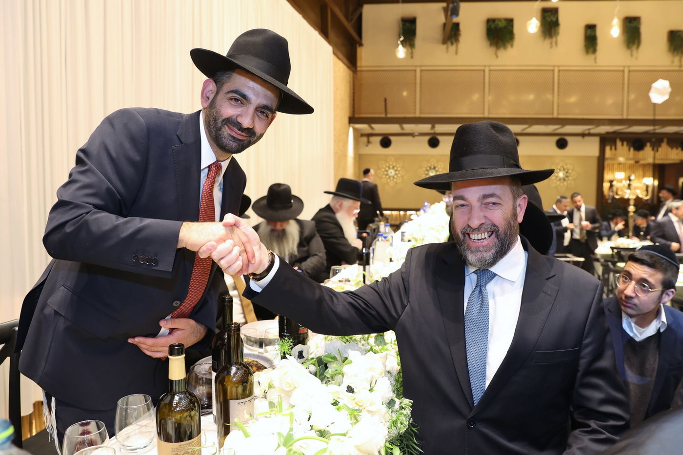 שמחת הבר מצווה לבנו של השר מלכיאלי