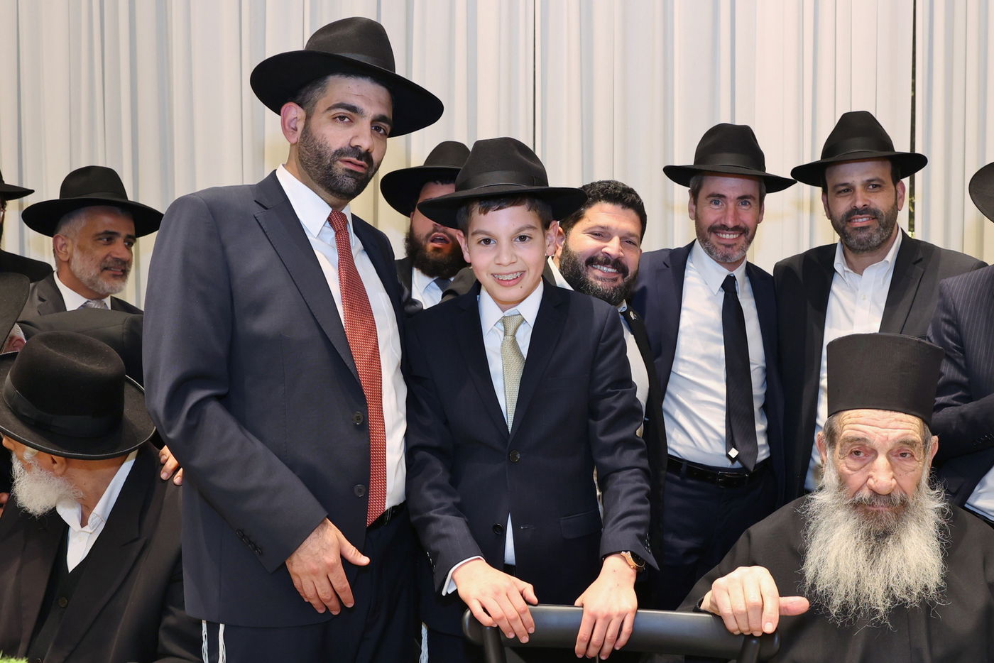 שמחת הבר מצווה לבנו של השר מלכיאלי