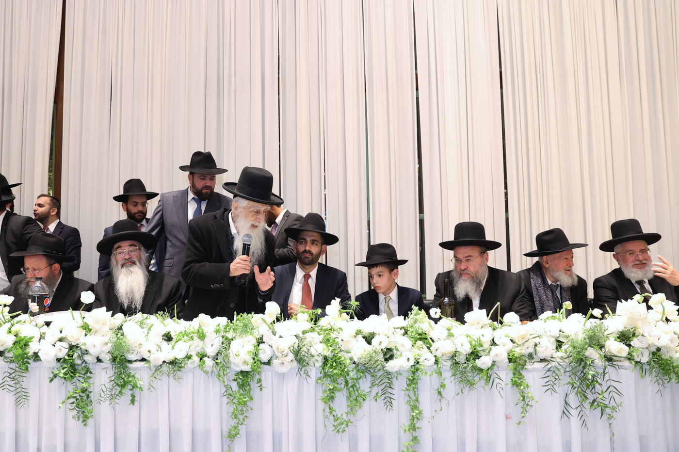 שמחת הבר מצווה לבנו של השר מלכיאלי