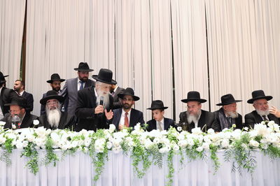 שמחת הבר מצווה לבנו של השר מלכיאלי