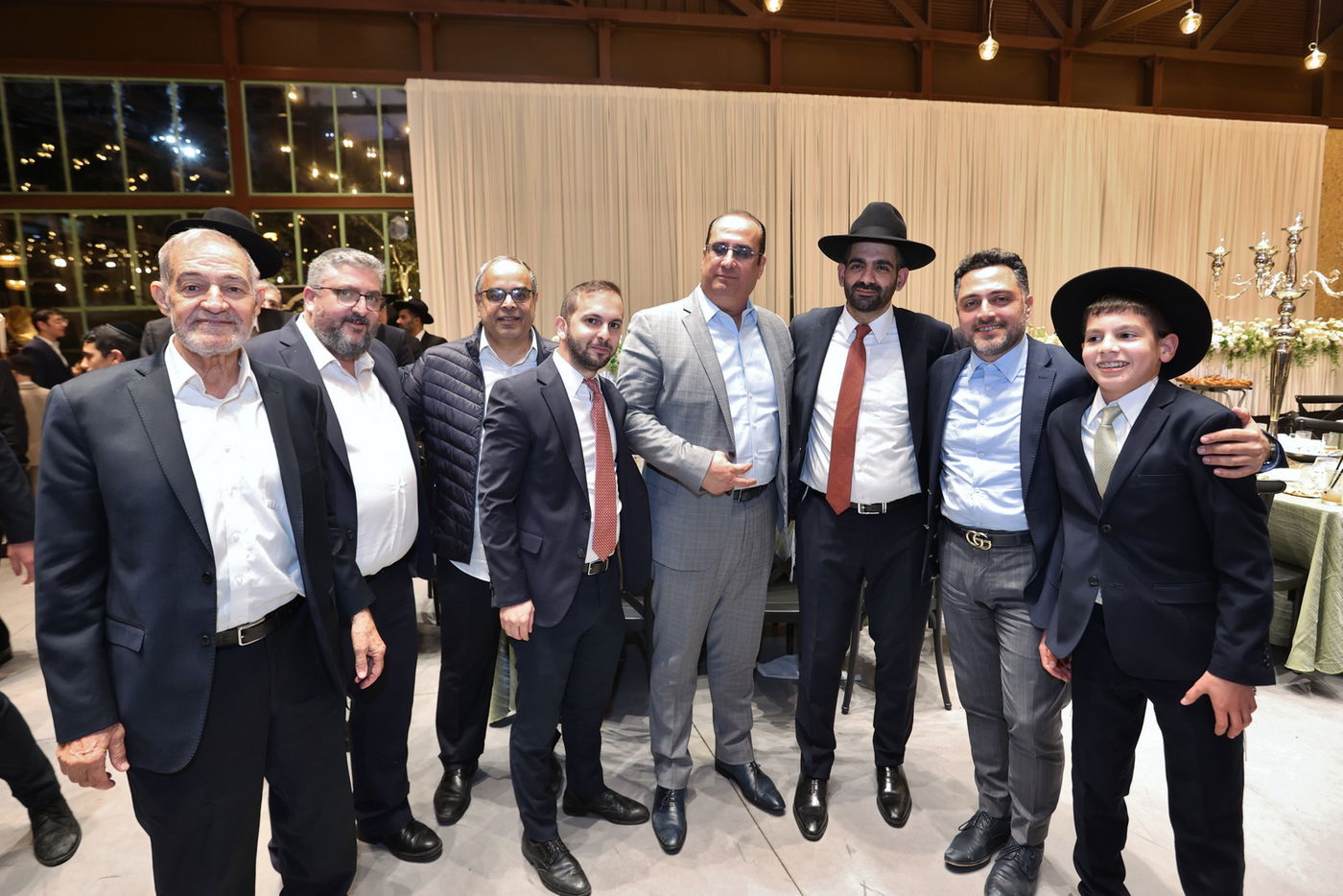 שמחת הבר מצווה לבנו של השר מלכיאלי