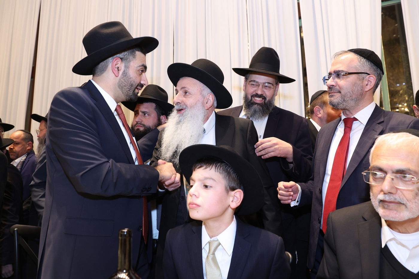 שמחת הבר מצווה לבנו של השר מלכיאלי