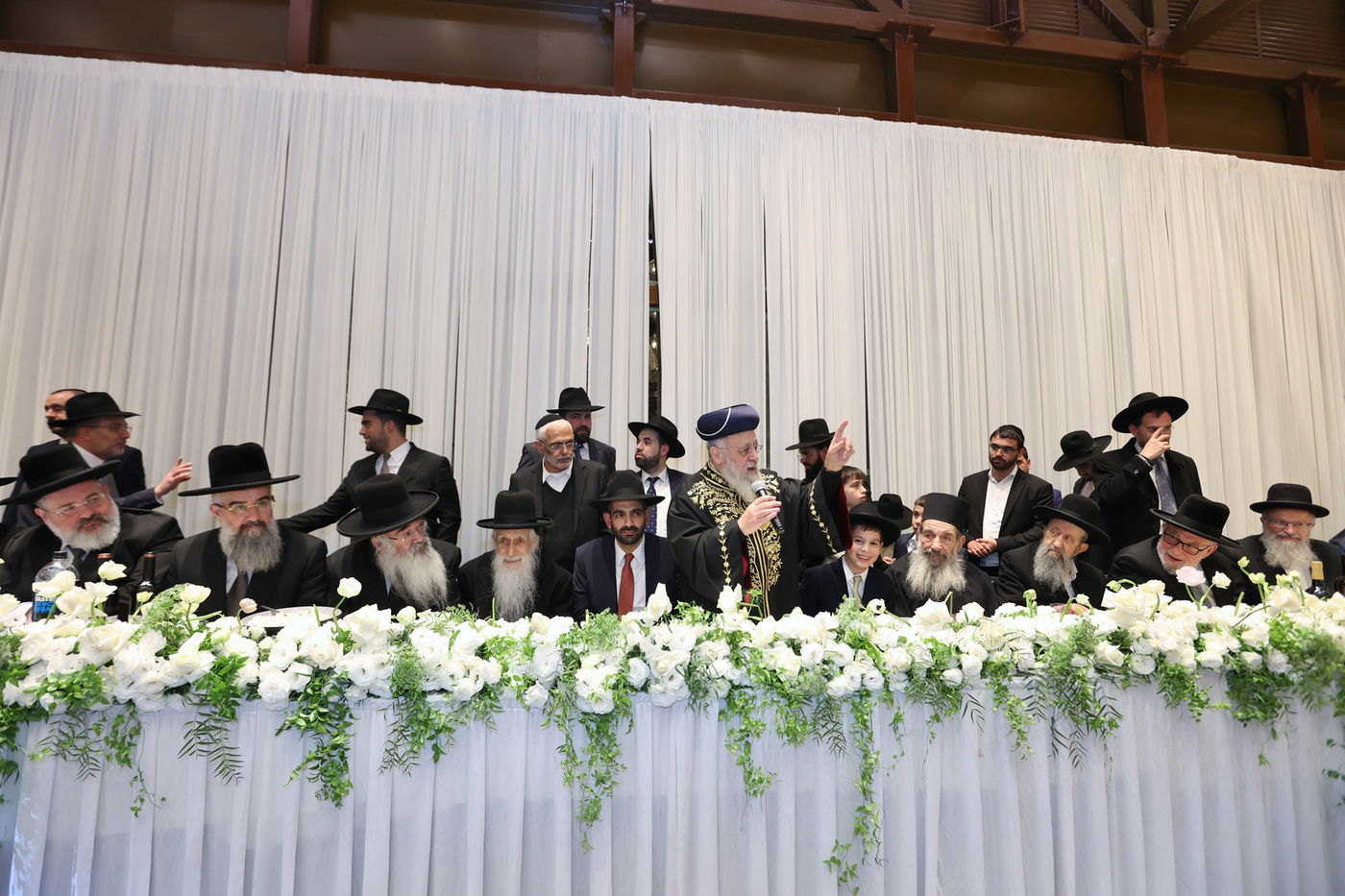 שמחת הבר מצווה לבנו של השר מלכיאלי