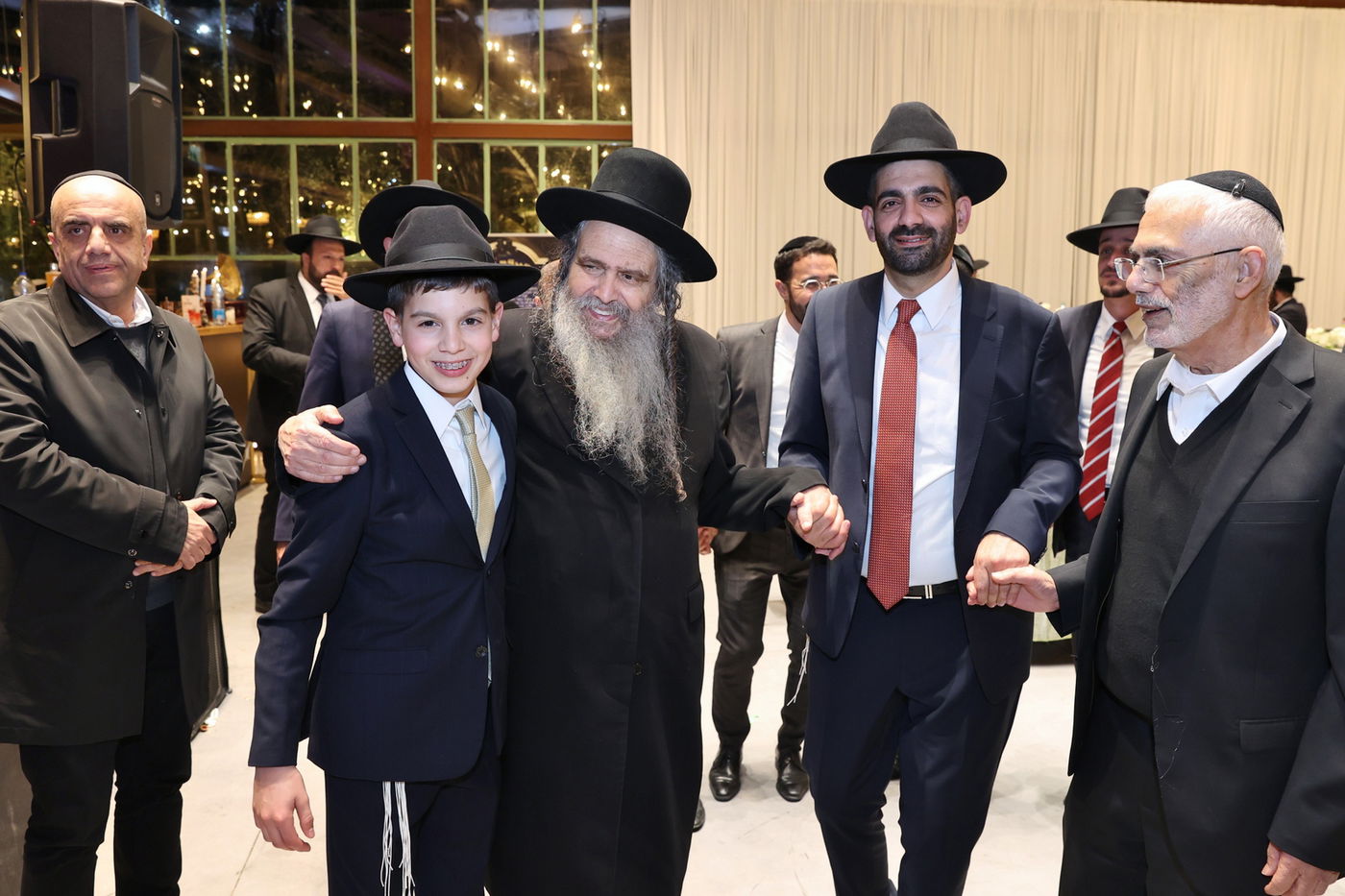 שמחת הבר מצווה לבנו של השר מלכיאלי