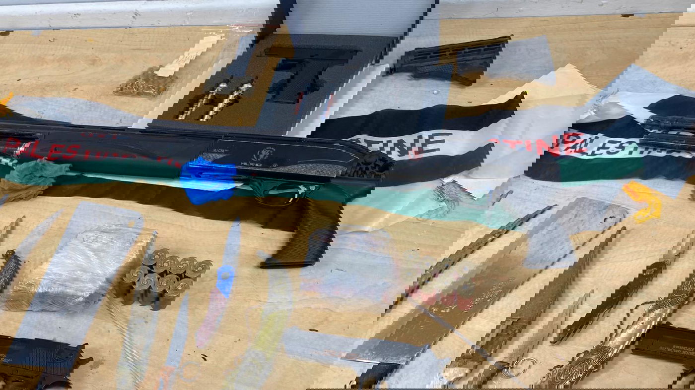 האמל"ח שנתפס הלילה