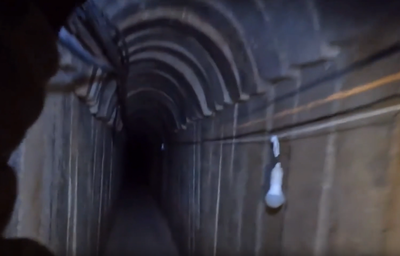 הושמדה מנהרה אסטרטגית החוצה את עזה מצפון לדרום | צפו