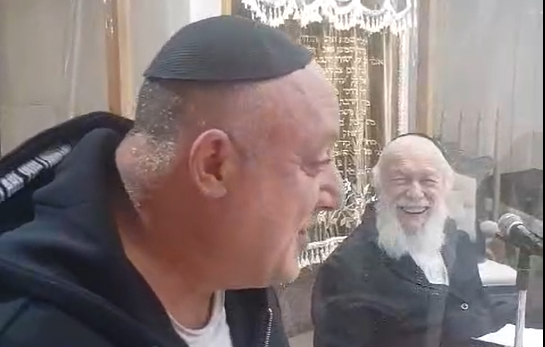 הגר"י זילברשטיין וקובי ברמר בשיעור