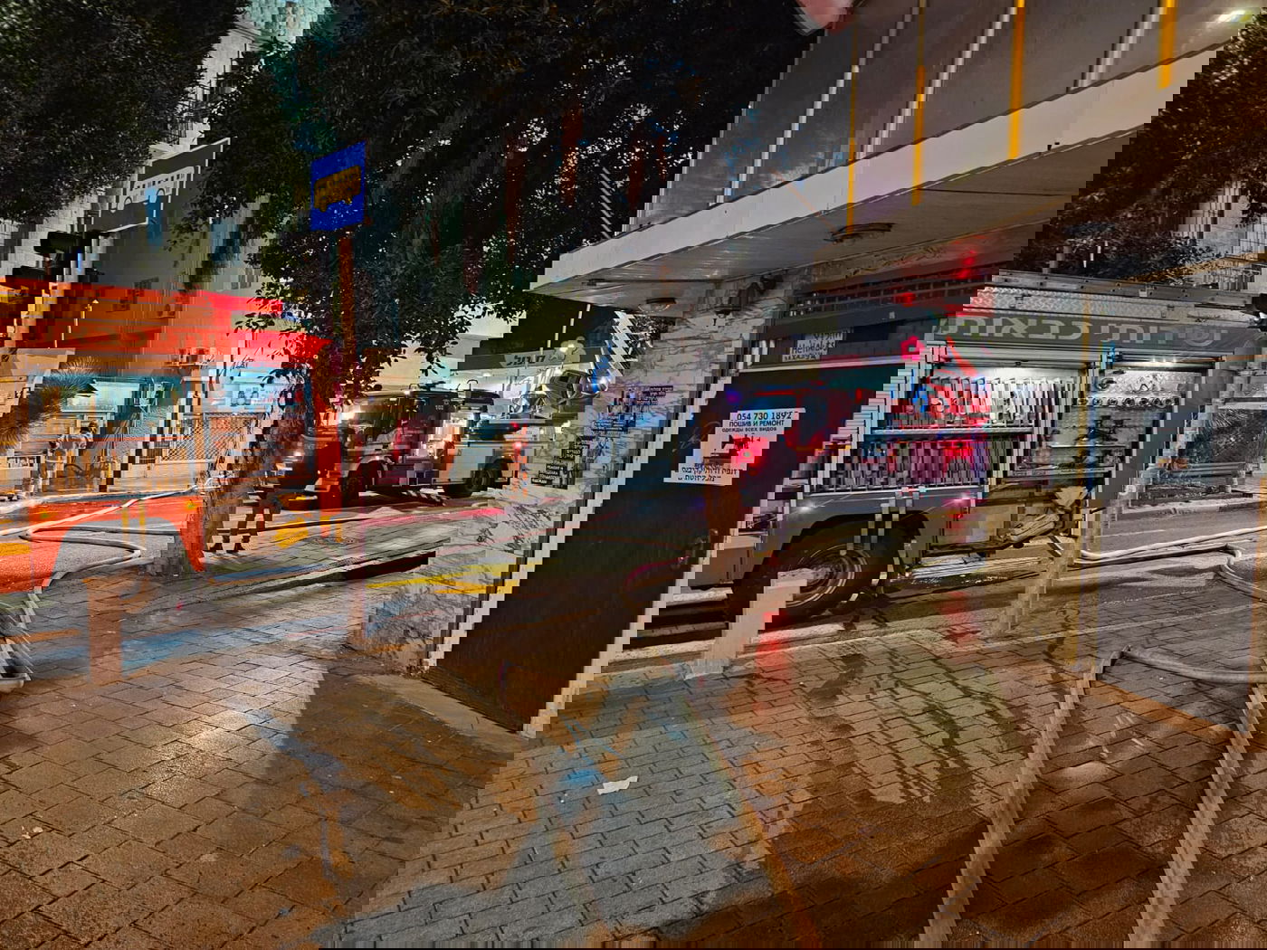 השריפות הלילה בחיפה