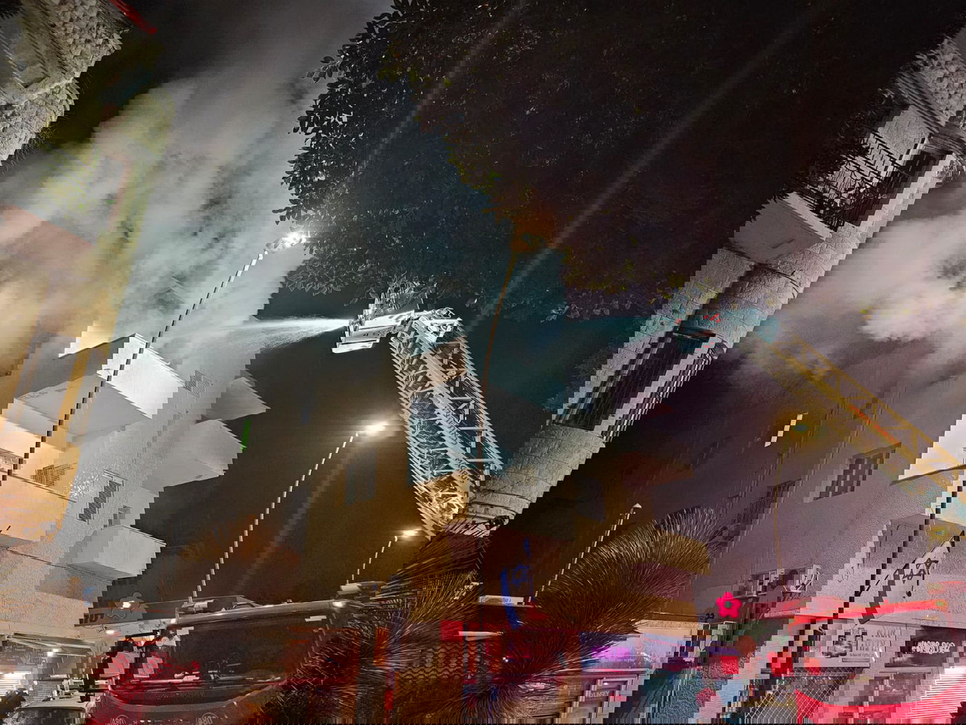 השריפות הלילה בחיפה