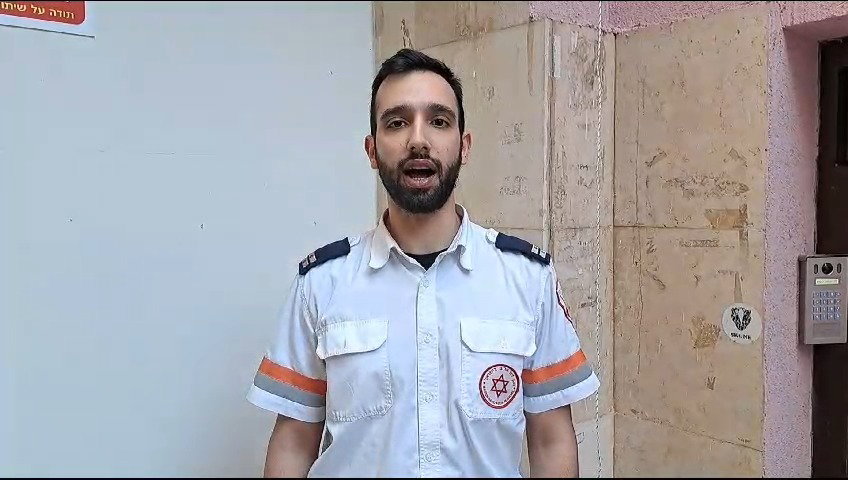 הפאראמדיק גל רוזן על המקרה
