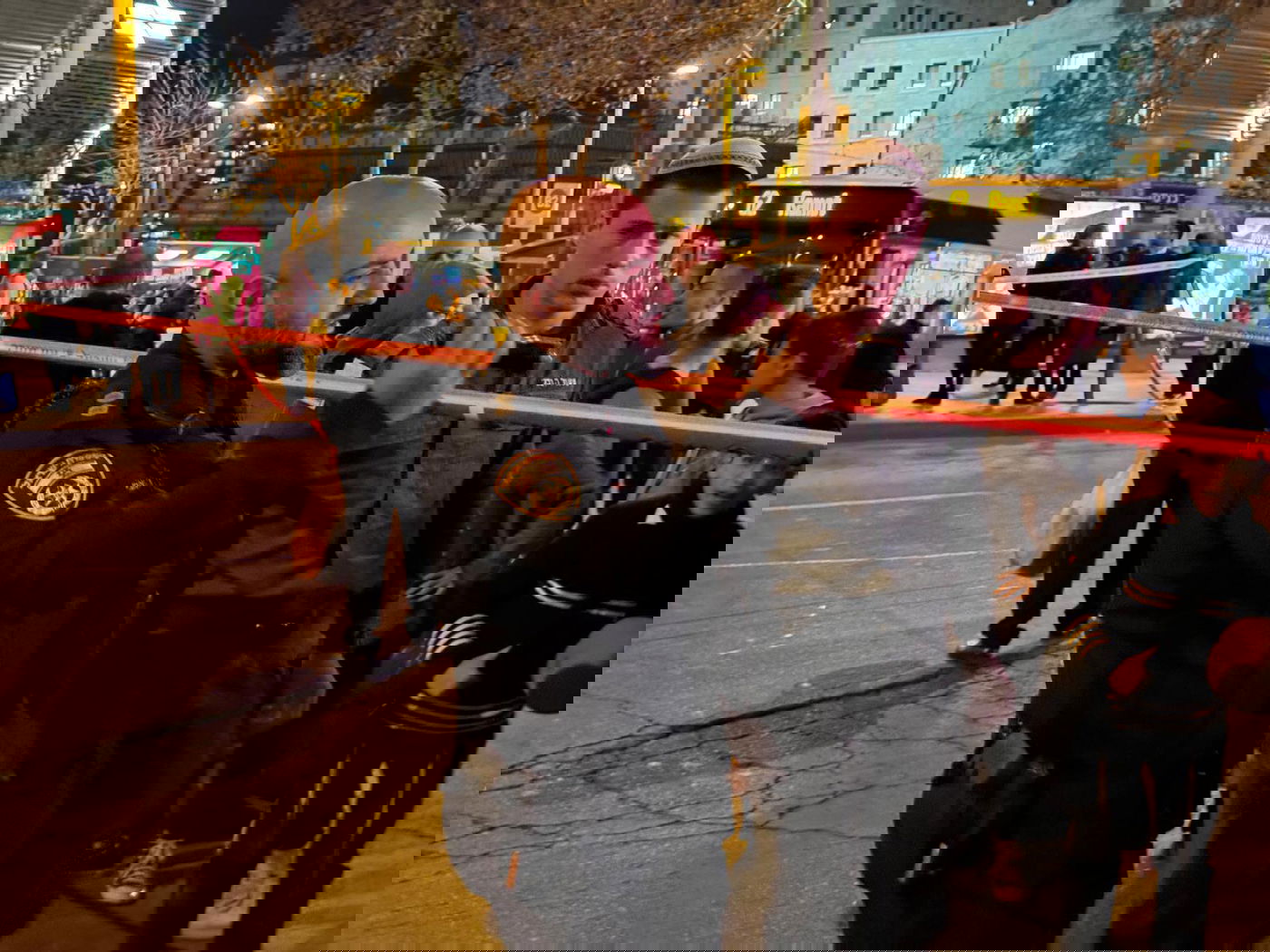 הזירה ליד התחנה המרכזית, הערב