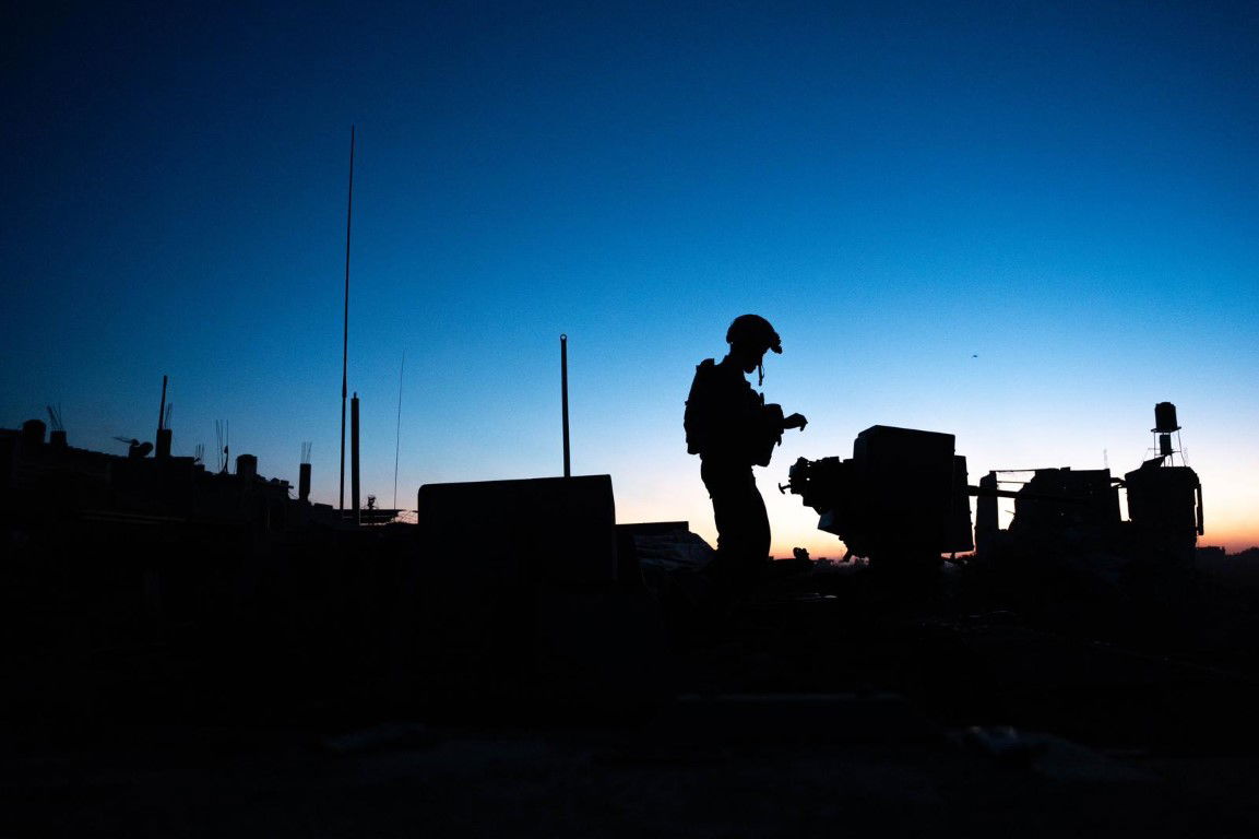 במחנה האימונים של חמאס: הלוחמים מצאו דגם טנק ישראלי