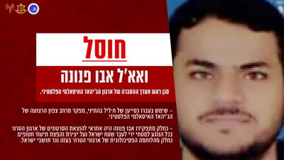 חוסל סגן ראש מערך ההסברה של ארגון הג'יהאד האיסאלמי