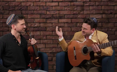 זלמן שטוב לצד עקיבא נתן