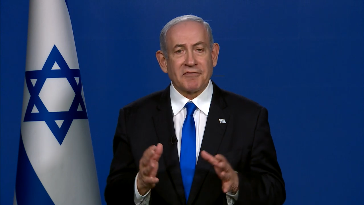 ראש הממשלה נתניהו בנאום