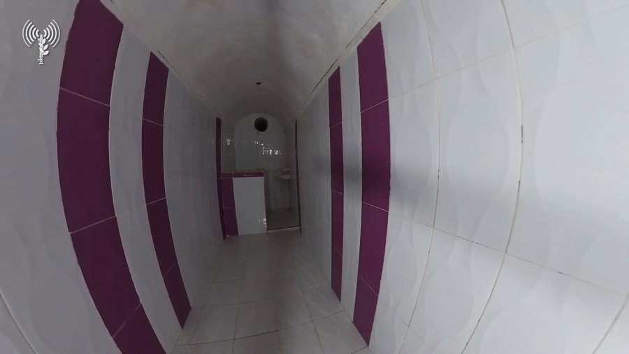 המנהרה שבה הוחזקו חטופים