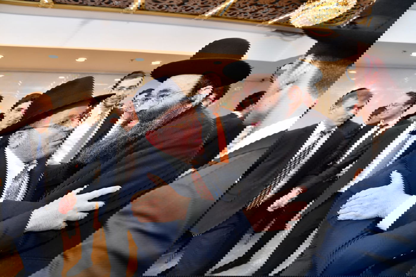 יוסי רפאלי במעמד סיום הש"ס של הבחור החשוב רפאל רפאלי