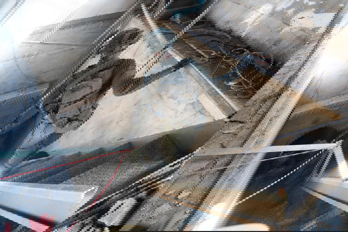 חישוף הפירים ותוואי המנהרה