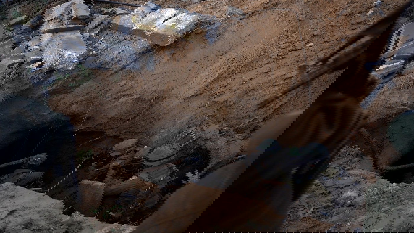 חישוף הפירים ותוואי המנהרה